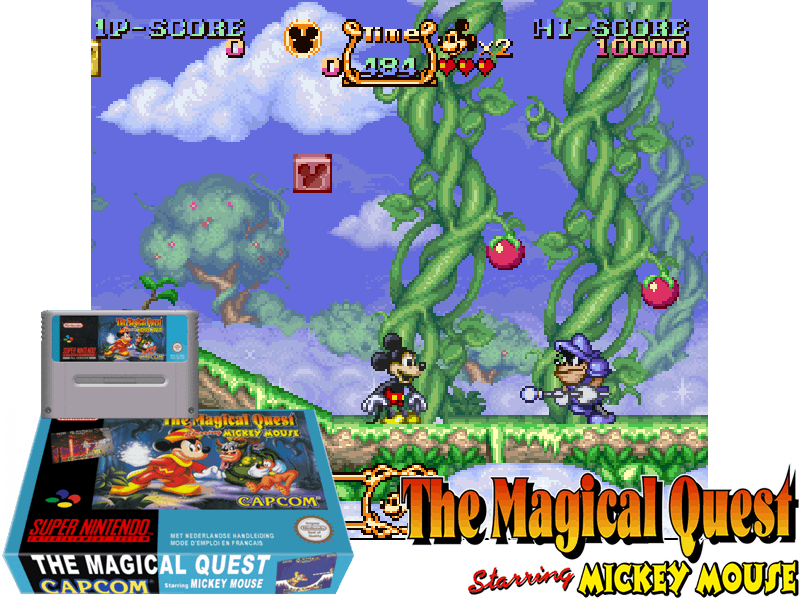 Magical Quest Starring Mickey Mouse, The (E), 4 images mix
